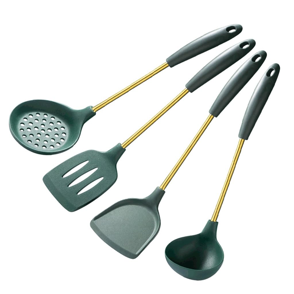 GTHTUHFD Silicone Shovel Spatula Noodle Soup Spoon Handle Cooking Utensils Cookware Kitchen Cooking Tools,Kitchen Cooking Utensils
