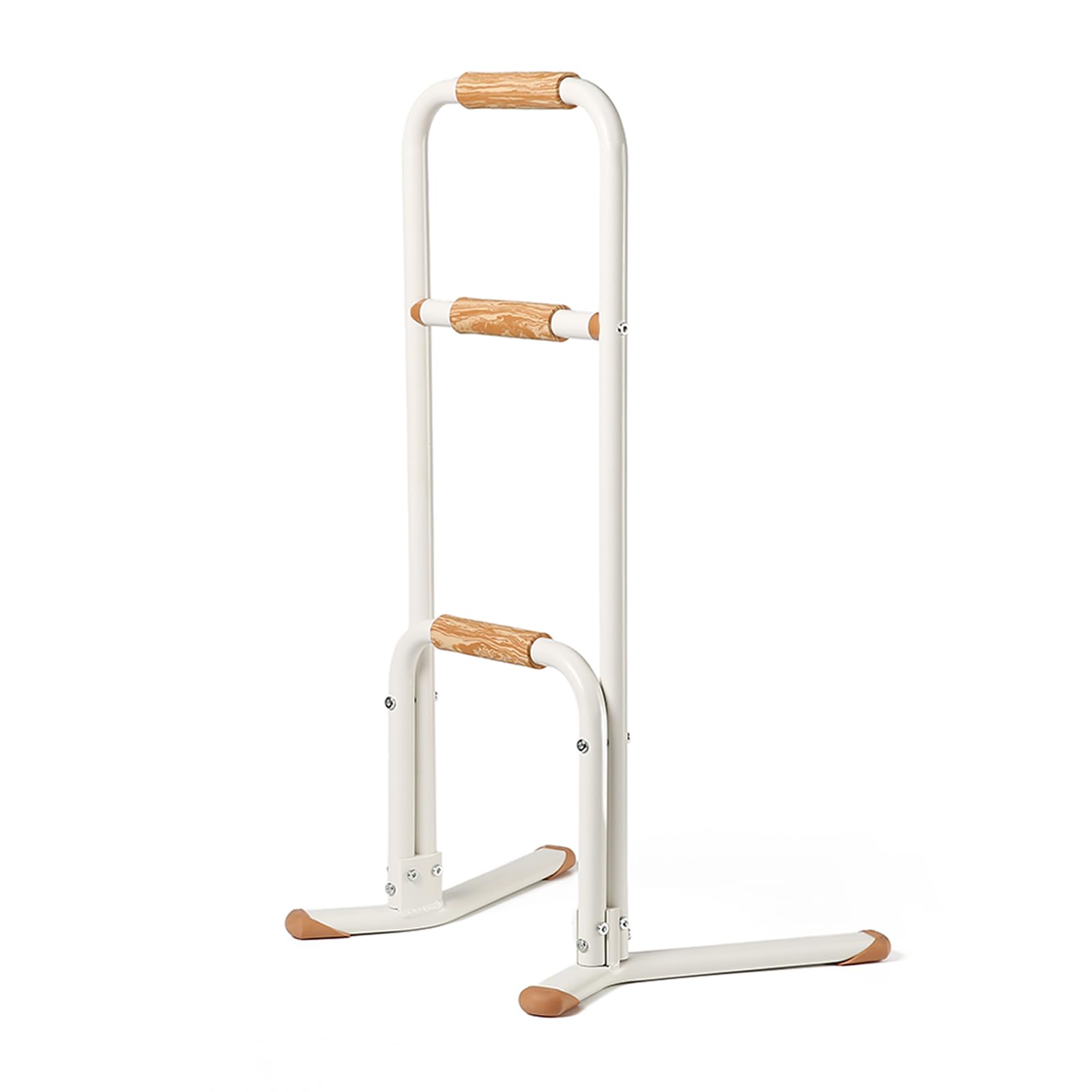 Barra de Asistencia de pie para Ancianos, Silla y sofá, 3 Niveles de Altura Fija, Dispositivo de Asistencia de elevación de sofá Resistente con Base Antideslizante (marrón) (White)