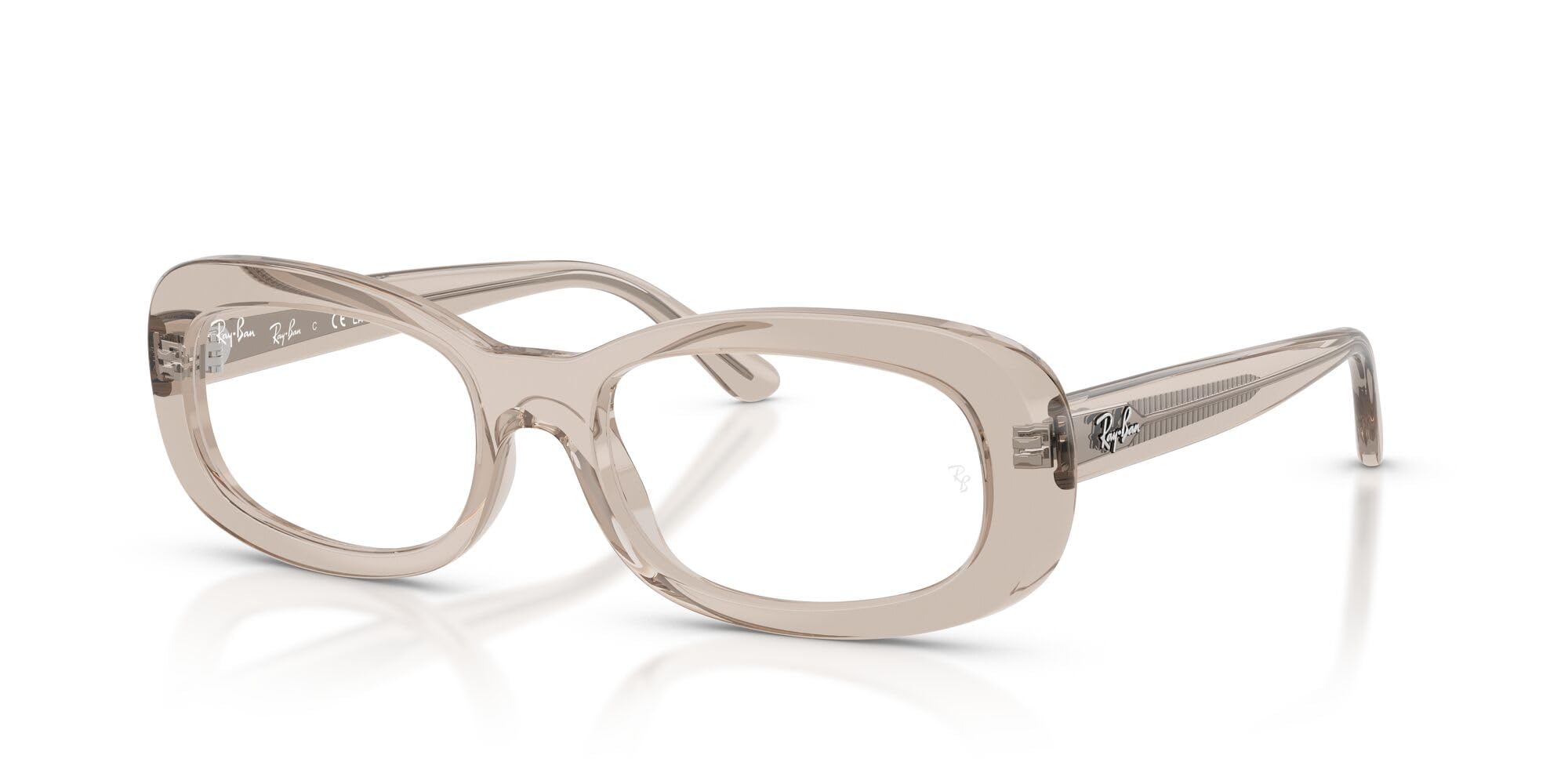 Ray-Ban Damskie oprawki do okularów Rx2221vf Ritual Low Bridge Fit Owalne oprawki do okularów korekcyjnych