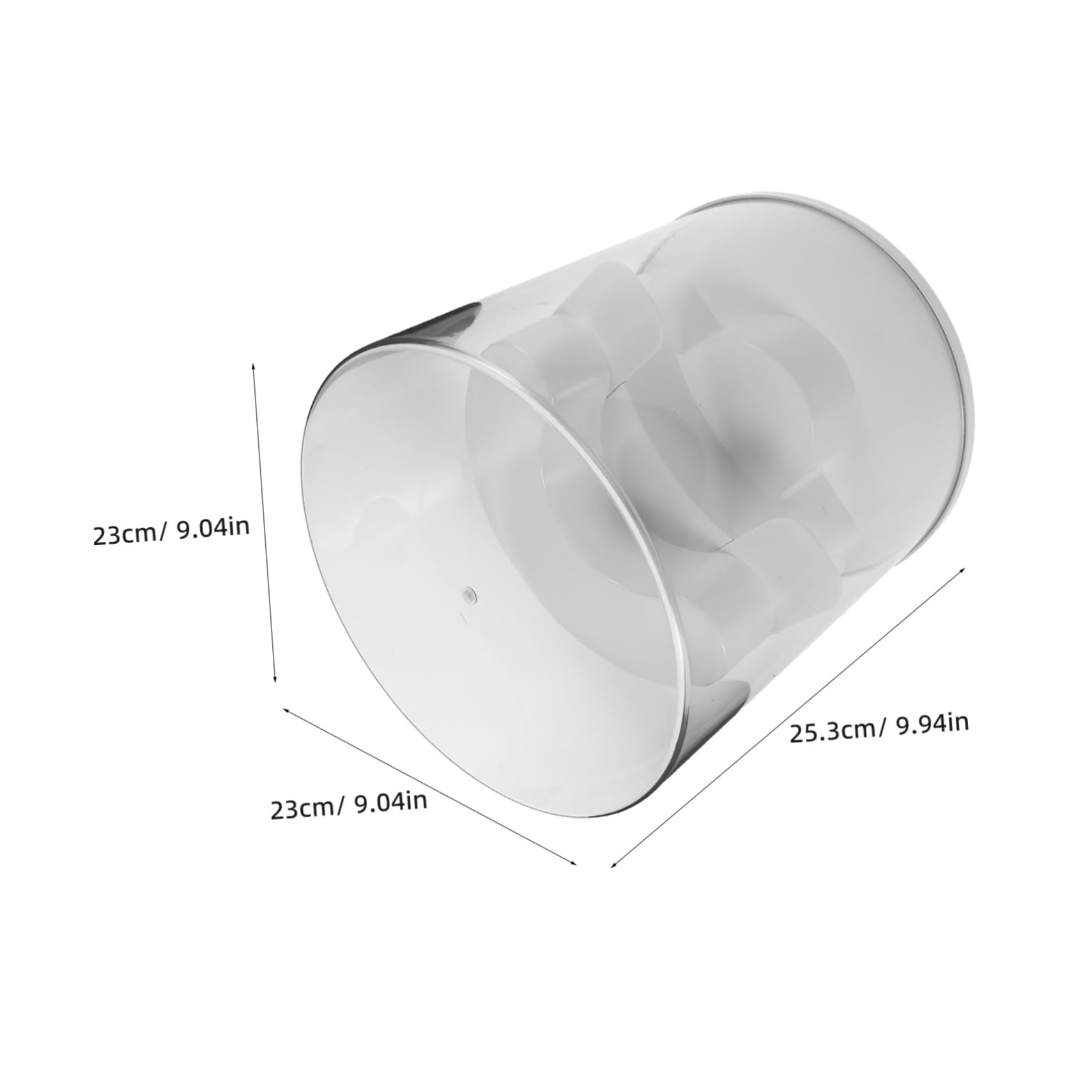 Ciieeo Transparente staubdichte Displayvitrine aus kratzfestem Kunststoff für Sammelfiguren mit modularer Anordnung einfach montierbar als Aufbewahrungsschrank für Miniaturen