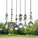 LONGSHENG - SINCE 2001 - Chandelier Suncatchers Prisms Octogon Chakra Crystal Balls Hanging Pendant Ornament with Gift Box for Home,Office,Garden Decoration
