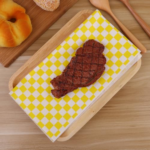 Papel antiadherente para alimentos con absorción de aceite y resistente para hornear, 100 uds 6