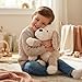 Xiyocadt Hund Kuscheltier, Plüschhund, Stofftier Hund, Stofftier Plüschtier, Plüschfigur, Geschenke für Mädchen und Jungen (42CM)