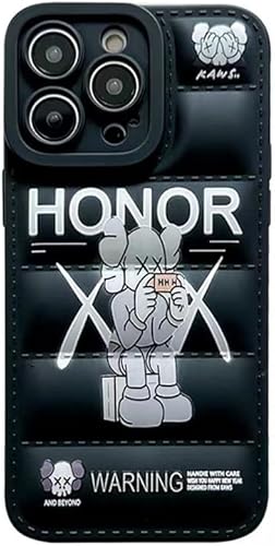 Miniatura 1 de Funda acolchada para iPhone 11 Pro Max, funda con divertido diseño de dibujos animados, a la moda, protección callejera para adolescentes y niñas