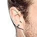 8 Piezas Pendiente sin Perforación Aros de Orejas Falsos para Hombres y...