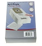  NILFISK ADVANCE - Bolsas de aspiradora de microfibra x4 para aspirador NilFISK