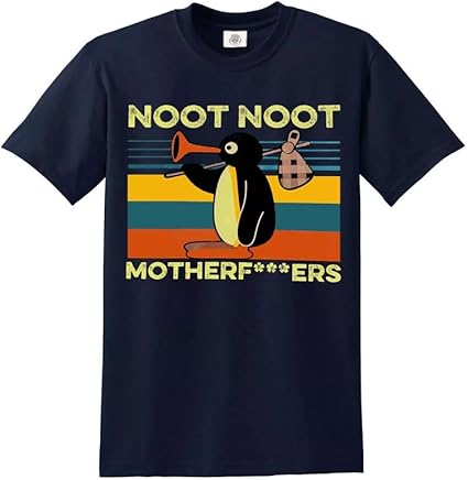 Camiseta Pingu Noot Noot Madafakas Motherfcukers, Regalo Para