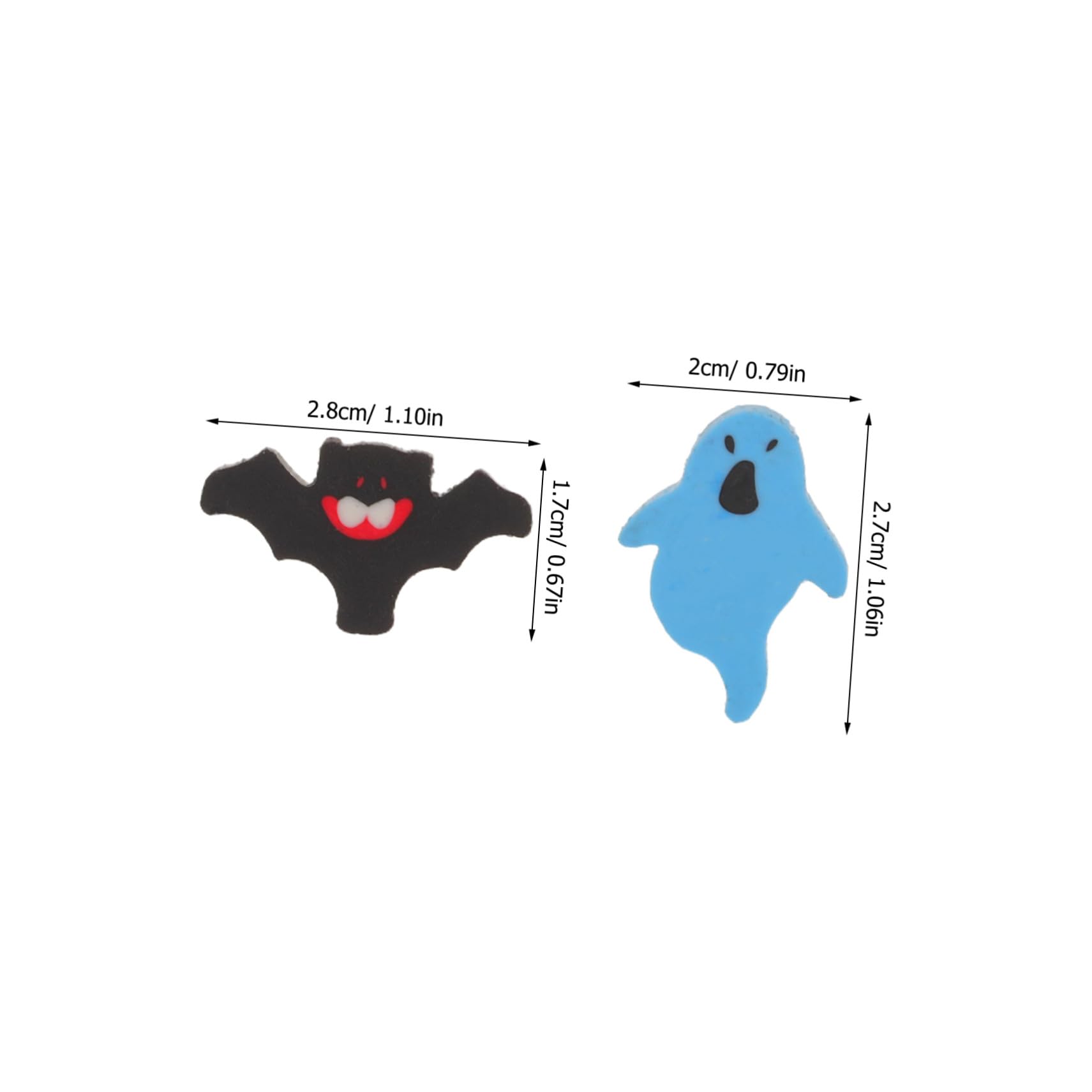 Didiseaon 200 De Lápiz De Mascotas De Escritorio Murciélagos Artificiales Para Manualidades Para Estudiantes Escolares De Dibujo Mini