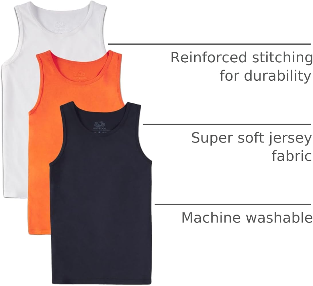 Amazon.com: Fruit of the Loom boys Tag-free Cotton Tees (Assorted