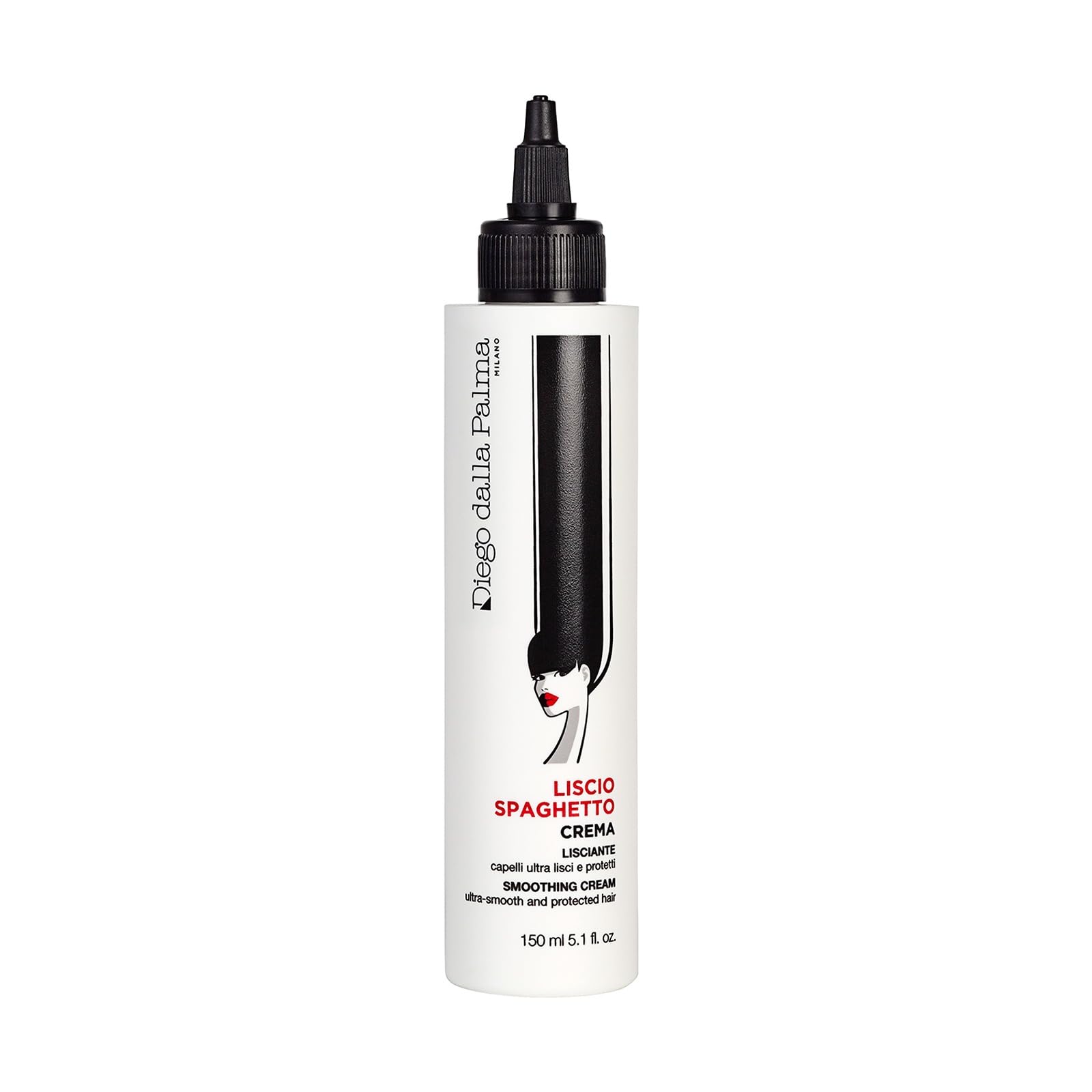 Diego dalla Palma | LISCIOSPAGHETTO Crema Lisciante per Phon e Piastra, Agenti Termo-Protettivi, 150ml