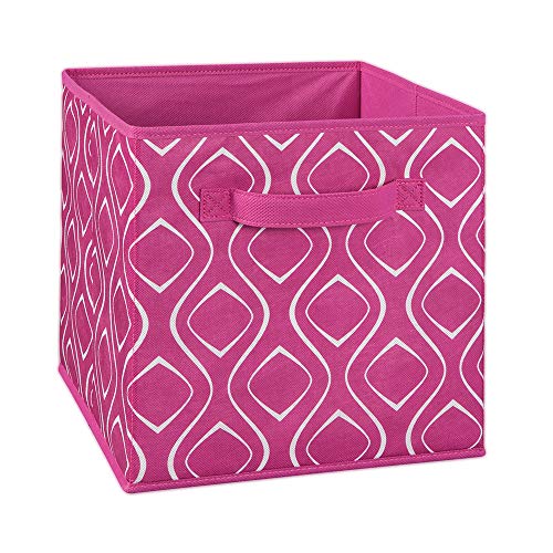 ClosetMaid 1844 Cubeicals Fabric Drawer, Fuchsia Diamond