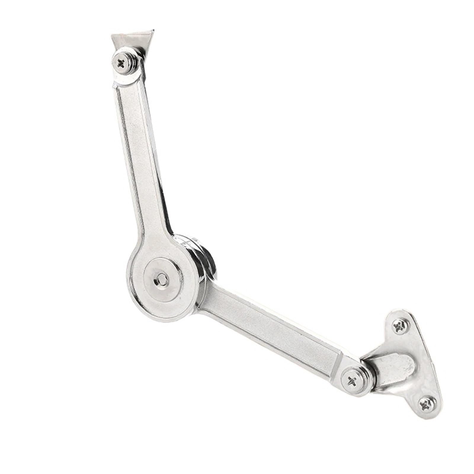 Charnière hydraulique réglable pour porte de meuble basculante