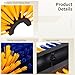 2 Pcs Livestock Scratch Brush 20 x 7.9 Inch, Horse Scratching Post, Goat Brush, Soft Cow Scratcher, Full Massage Brush Kit, Massage Brush for Cows, Goats, Horses, Deer