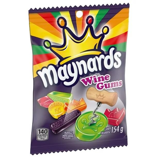 Miniatura 3 de Maynards Gomitas de vino, caramelo de goma, 6.00oz (paquete de 12) Importado de Canadá