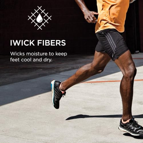 Image of Feetures Elite Max Cushion No Show Tab - Running Socks for Men & Women, Athletic Compression Socks, Moisture Wicking