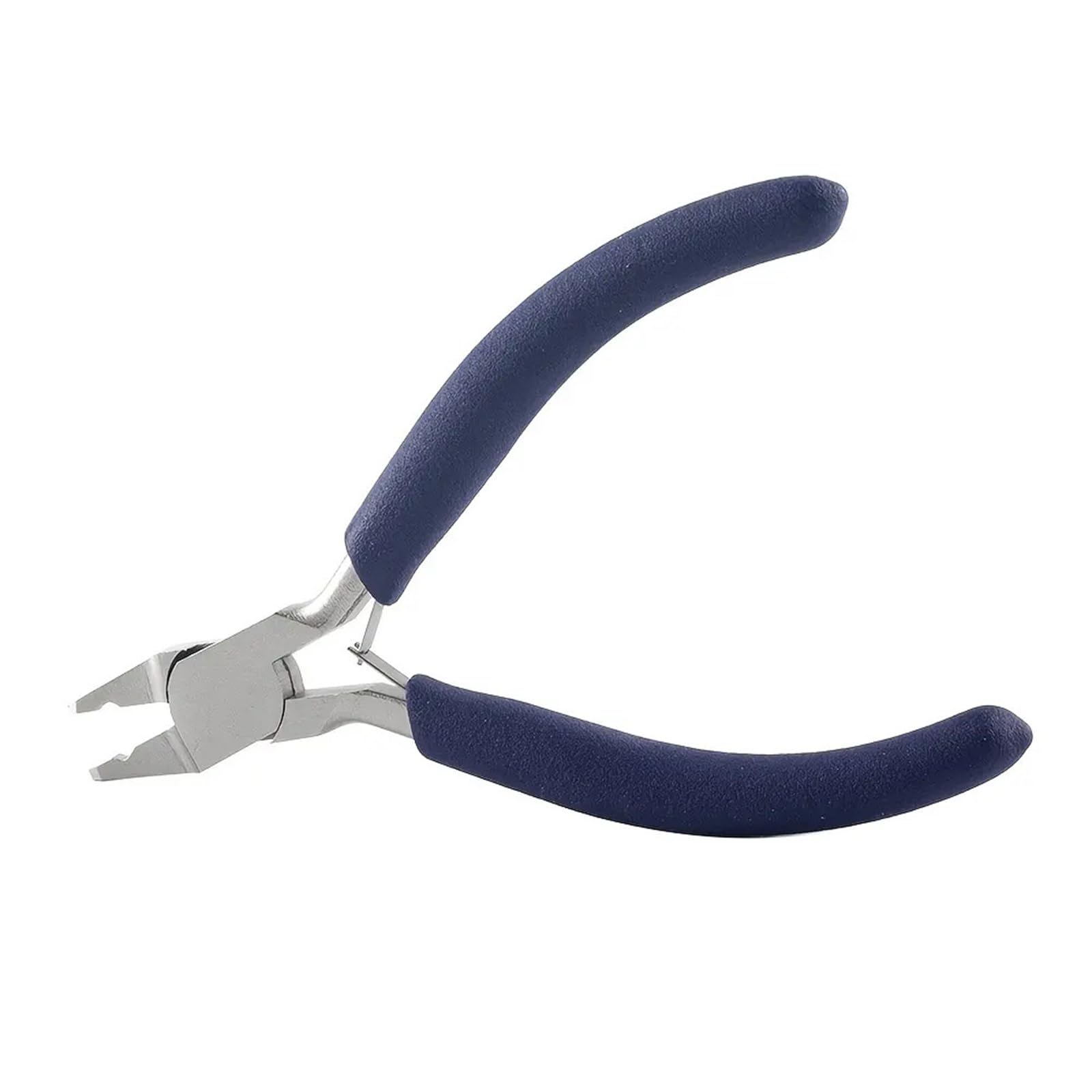 Steel Beading Tool Bead Crimping Pliers Jewelry Making Tool Steel Texture Suitable for Tube Crimp Beads and Flexes Wire Tube Crimping Pliers