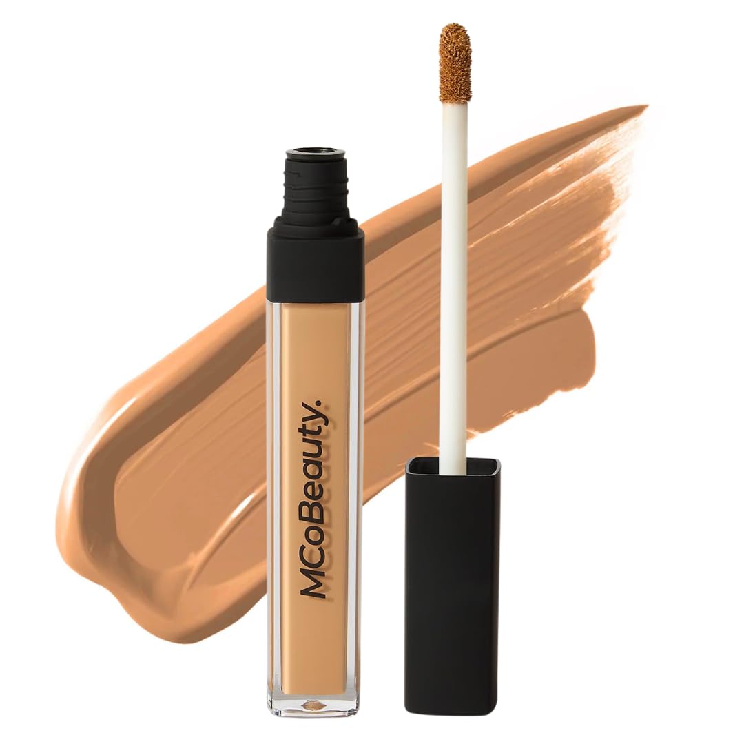 Brighten & Perfect Cream Concealer, 2 Light Natural, Brightening Coverage for Flawless Complexion, Vegan, Cruelty Free Cosmetics