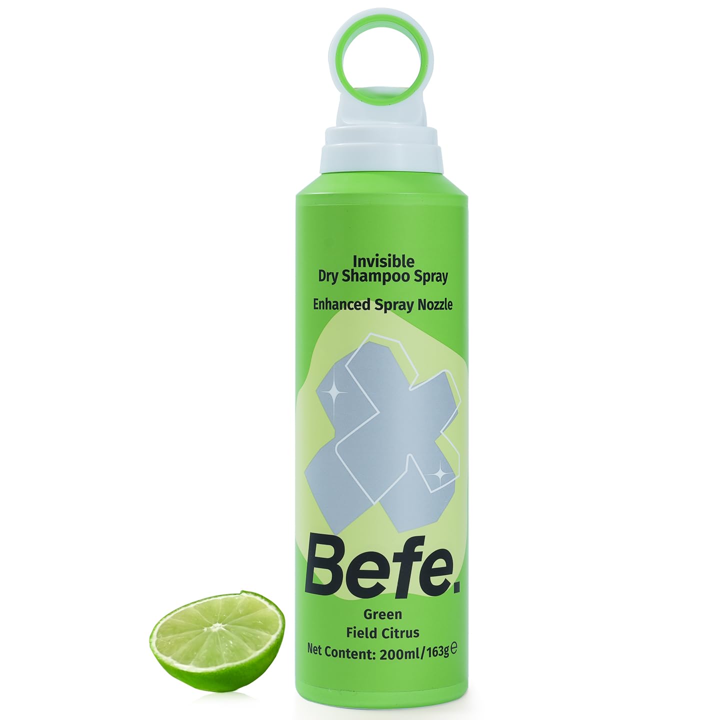 Befe Champú Seco para Cabello/Pelo Graso – Sin Residuos Blancos, Volumen Instantáneo, Spray Fino y Ligero, Cabello Limpio sin Lavar el Pelo, Refresca al Instante (1 PCS)
