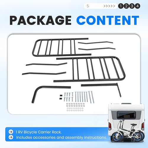 ECOTRIC RV Bicycle Carrier Rack