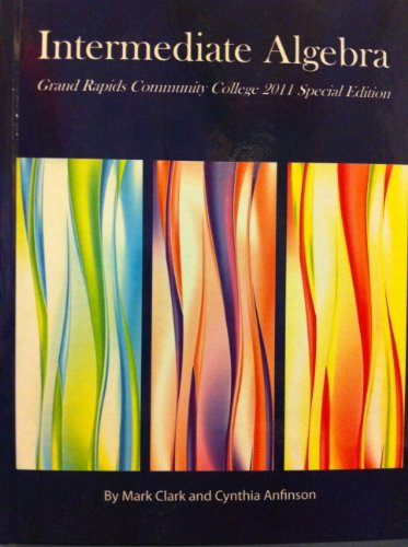 Intermediate Algebra (Grand Rapids Community Co... B01FKS3YC2 Book Cover