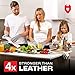 NoCry Premium Cut Resistant Gloves Food Grade — Level 5 Protection; Ambidextrous; Machine Washable; Superior Comfort and Dexterity; Lightweight; Complimentary eBook
