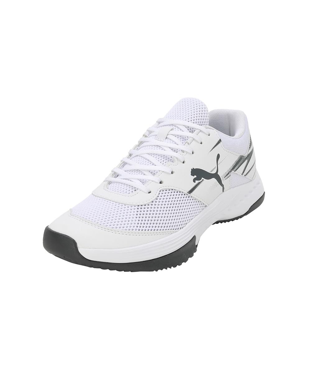 PUMA Unisex Varion Ii Indoor-Pumps, Puma White Shadow Gray, 45 EU