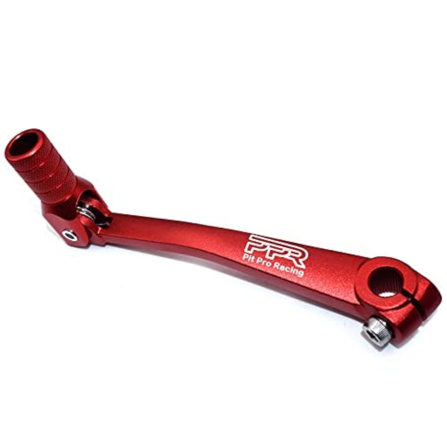 PPR PIT PRO RACING CNC Aluminum Gear Shifter Lever, Foldable Gear Shift Lever Fit for 50cc 110cc 250cc CRF50 XR50 XR CRF Dirt Monkey Bike Motorcycle ATV Quad Accessory Red