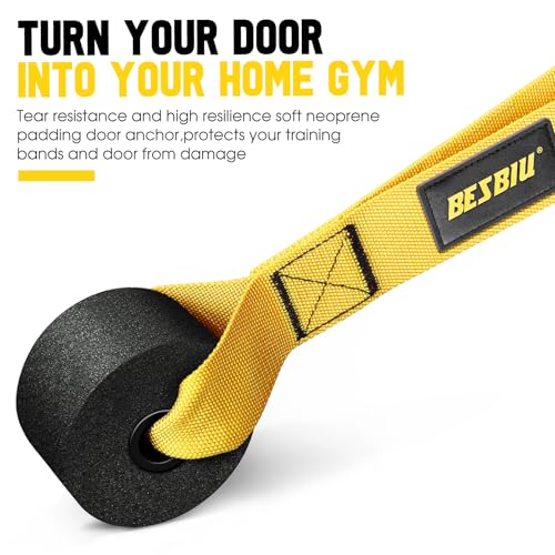 Image of Heavy Resistance Bands for Working Out, 300lbs /360lb /420lb Exercise Bands Workout Bands with Handles, Door Anchor, Ankle Straps, Home Gym Workout Equipment for Men Fitness Strength Training Stretching