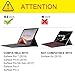 immagine 1FINTIE Custodia per Microsoft Surface PRO 7 / PRO 6 / PRO 5 / PRO 4 / PRO 3 12.3 Pollici, [Multi-angli] Slim Fit Folio Case Cover, Compatibile con Type Cover Keyboard, Dark Grey