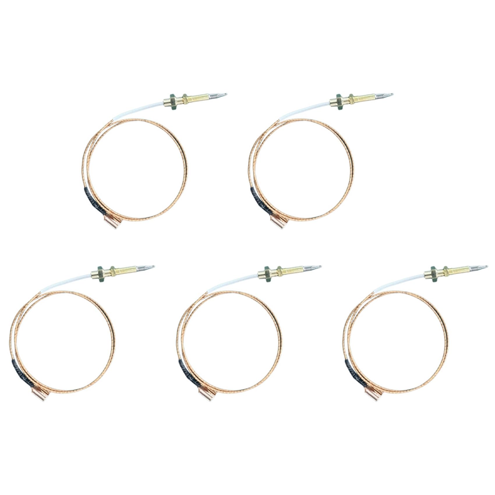Jnchdghwa As Shown 5X Gas Stove Thermocouple Heater Burner Cooker Universal Fireplace Parts Digital Temperature Controller