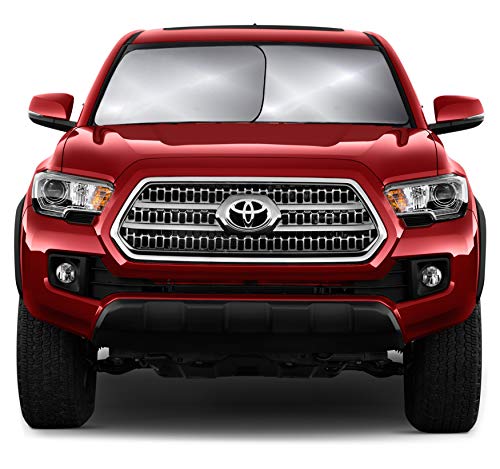 Magnelex Windshield Sun Shade with Bonus 2 Pack Cling Sunshades. 210T Reflective Fabric Blocks Sun and Keeps Your Vehicle Cool. Foldable Sun Shield for Car Windshield. Windshield Sunshade