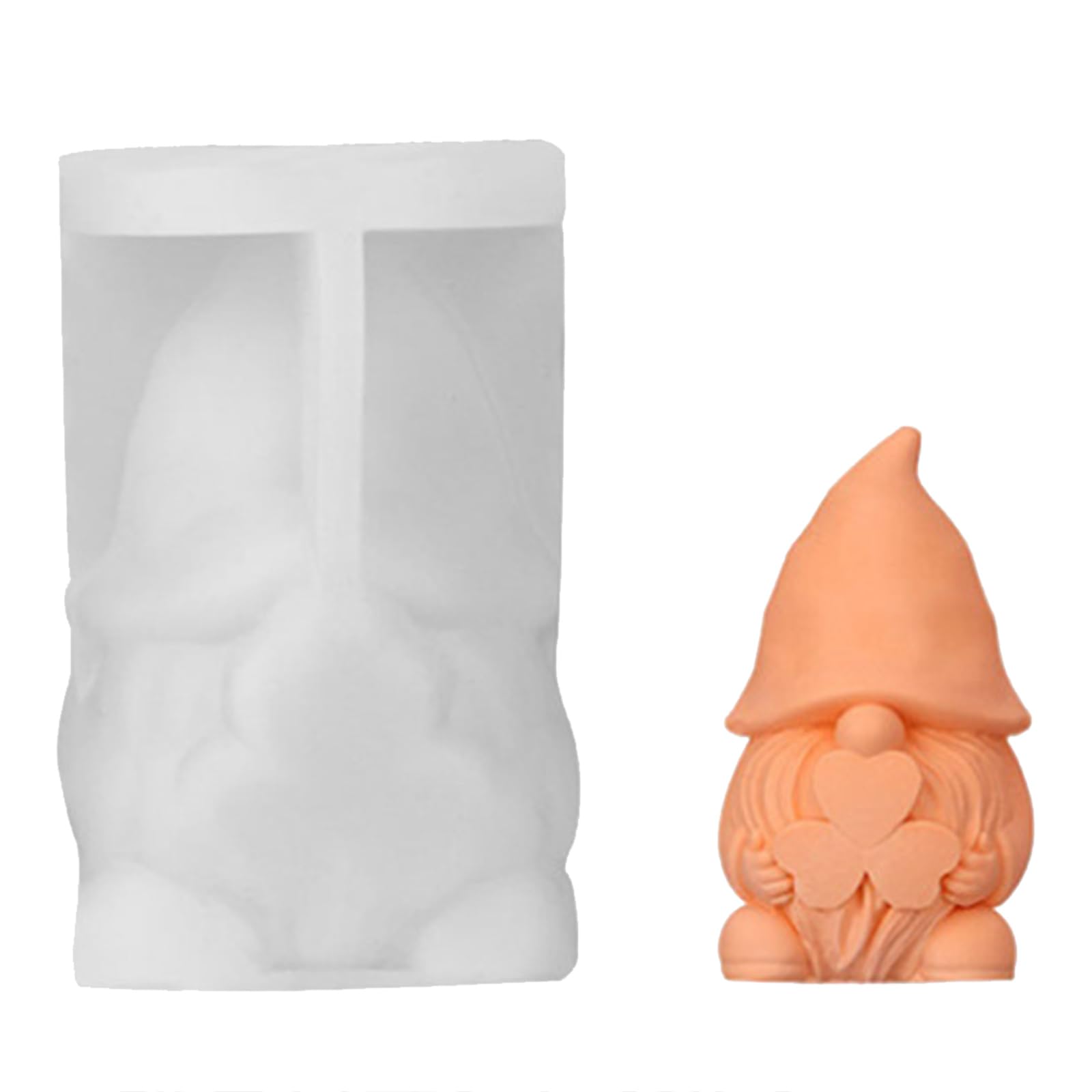 NEWFT Silicone Dwarf Making Candle Silicone Soap Creative Decorative Present for Craft Enthusiasts