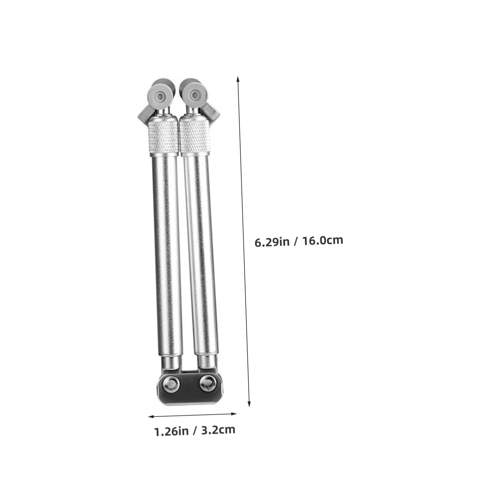 2 Piezas Soporte Portátil Ajustable de Aluminio Base de Refrigeración Telescópica y Plegable para Laptop Diseño para de Portátiles y Tablets