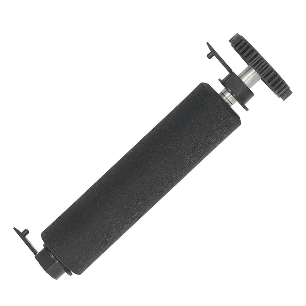 QOXEZY 105910-150 Transfer-Kit Plattenwalze mit Zahnrad für Zebra TLP-2824 und TLP2824 Plus Thermodrucker, Gummi-Druckwalze für zuverlässigen Etikettendruck