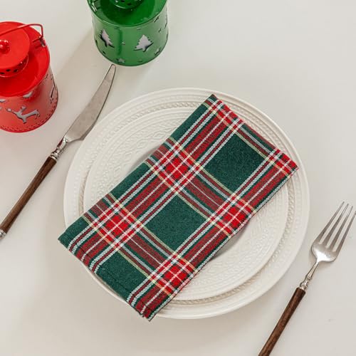 Servilletas de Tela Cuadradas de 17x17 Pulgadas en Set de 4 miniatura 5