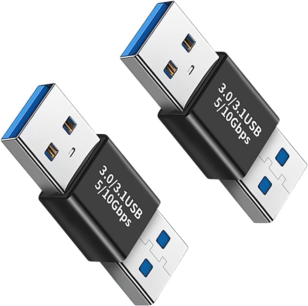 USB 3.0 Coupler, CableCreation 2 Pack USB Female to Female Adapter USB ...