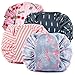 Produktbild ANDERK 4 Stück Kosmetiktasche Lazy Drawstring Reise-Fass Kosmetikbeutel Makeup Bag Wasserdicht Große für Frauen und Mädchen