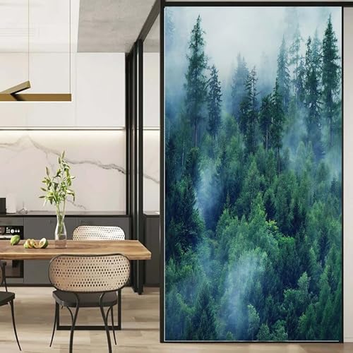 Vinilo decorativo para ventana 42x80 cm sin pegamento miniatura 1