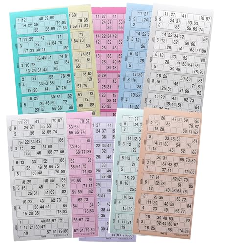 Ameisenkeks® | Bingoticket-Block | 10 x Blöcke = 6.000 Tickets | System 15 aus 90 | 10