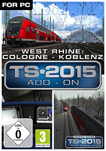 West Rhine Cologne Koblenz Train Simulator 2015 nouvelles missions rail
