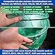 Universal Gummiband für Mülleimer, 4 Pack, passend bis 50L Einzeleinsätze, kompatibel mit WESCO Mülltonnen, 70 cm elastischer Gummiring, Längen-Einstellbar mit Gummizug Stopper, Mülltonnenbänder