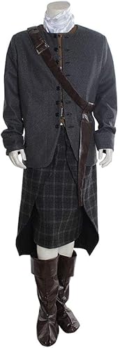 Miniatura 2 de Fortunehouse Disfraz de Jamie Fraser de las Tierras Altas escocesas para hombre de Outlander
