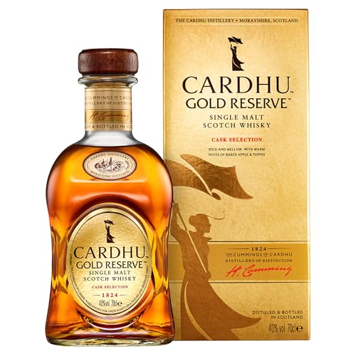 CARDHU Gold Reserve, whisky escocés single malt, 700 ml