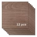 12 Pieces 1/8" x12" x 12" Craft Wood Walnut Sheets Thin Wood Slices Craft Project Board Unfinished Plywood for Laser Cutting DIY Wooden Plate Model Wooden House Aircraft School Wood Engraving