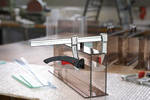 BESSEY KliKlamp KLI 200/80, Spannweite 200 mm Ausladung 80 mm, Stabile Fest- und Gleitbügel aus leichtem Magnesium, Gewicht 0,32 Kg