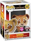  Funko Pop! Disney Lion King - Simba - Figurilla de Vinilo Bobble Head del Rey León