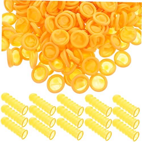 MOBUTOFU Fingertip Protective Covers Wear-Resistant Finger Protectors for Money Handling Painting and Electronics