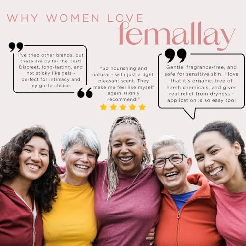 Image of Femallay Organic Vaginal Melts - Rose 2 Pack - Moisturizes and Refreshes- 14 Count + Applicator