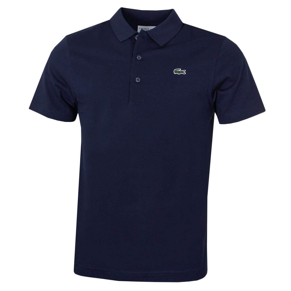 Lacoste Polo Deportivo de Manga Corta Raglán Ultra Seco Camisa de Golf Hombre