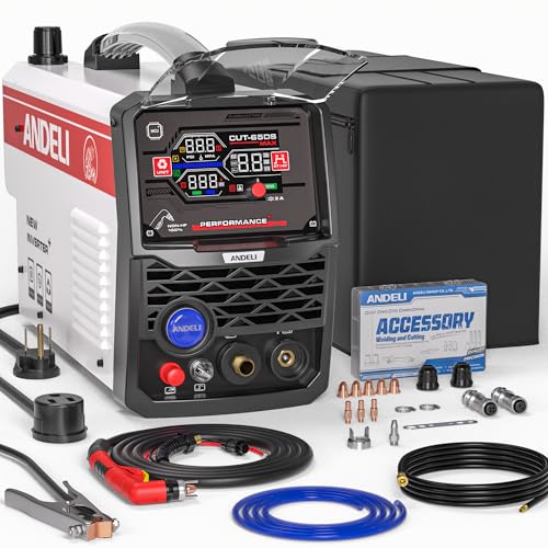 Image of ANDELI 65 Amp Plasma Cutter [CNC Enabled][ Non-HF],1.06 inch Max Cut